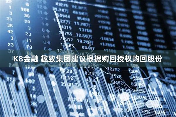 K8金融 趣致集团建议根据购回授权购回股份