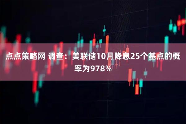 点点策略网 调查：美联储10月降息25个基点的概率为978%